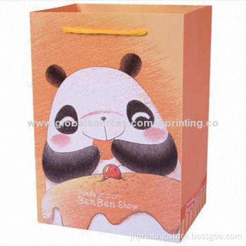 Red Paper Gift Bag for Wine